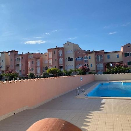 Superbe Studio Renove Avec Piscine Et Vue Marina Le Barcarès Buitenkant foto